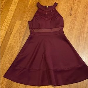 Halter cocktail dress
